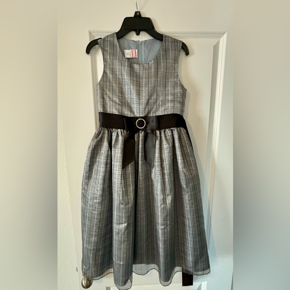 Girls size 12 floor length gown